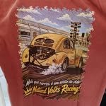 Camiseta Natural Volks com estampa de Kombi