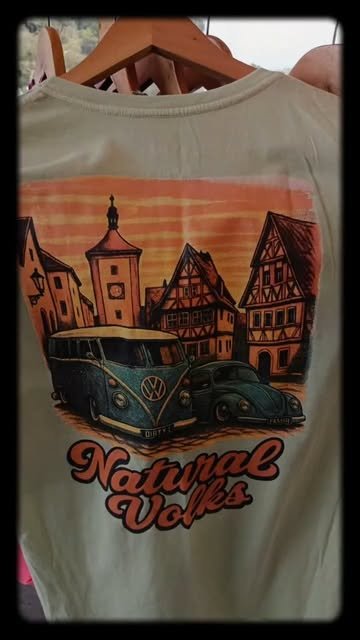 Regata cinza com estampa de Kombi
